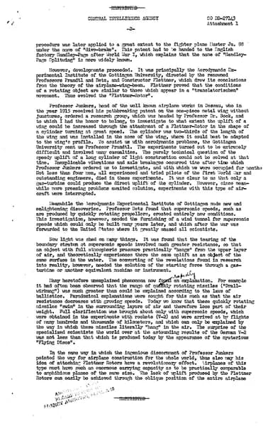 CIA UAP 005 GERMAN SCIENTISTS ARTICLE ON FLYING DISCS — 第 3 頁