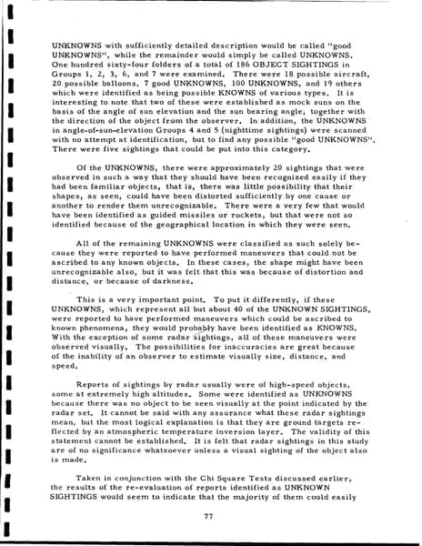 CIA UAP 015 Project Blue Book Special Report No 14 — 第 87 頁