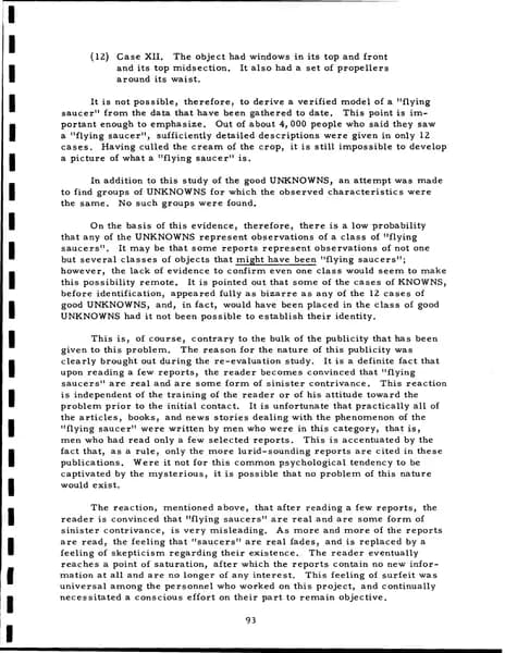 CIA UAP 015 Project Blue Book Special Report No 14 — 第 103 頁