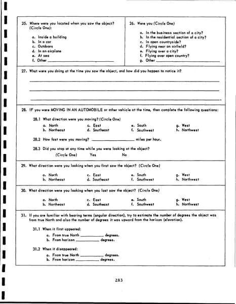 CIA UAP 015 Project Blue Book Special Report No 14 — 第 285 頁