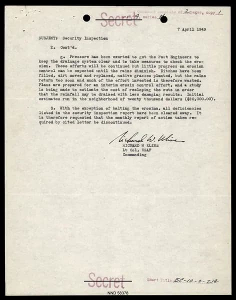 DOW UAP D017 General Correspondence Of Sandia — 第 2 頁
