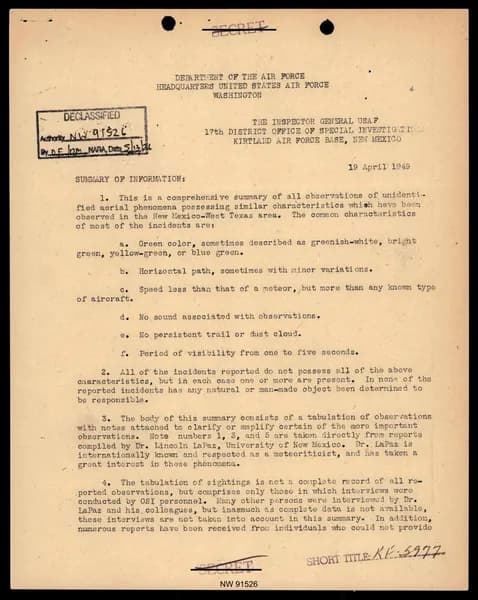 DOW UAP D017 General Correspondence Of Sandia — 第 71 頁