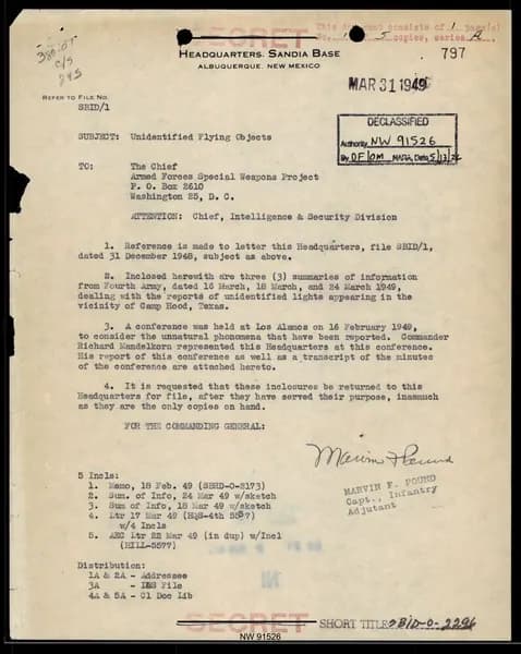 DOW UAP D017 General Correspondence Of Sandia — 第 86 頁