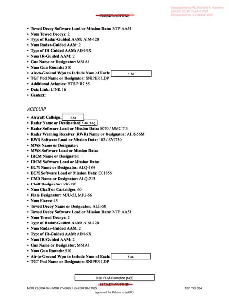 DOW UAP d20 mission report iraq 2023 — 第 4 頁