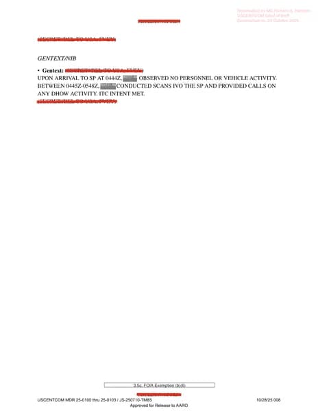 戰爭部 UAP 任務報告 d27 — 阿拉伯聯合大公國／2023 年 10月 — 第 8 頁
