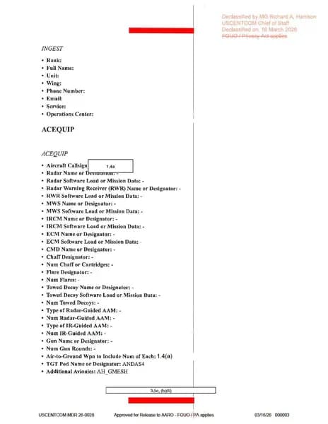 DOW UAP d65 mission report persian gulf july 2020 — 第 3 頁