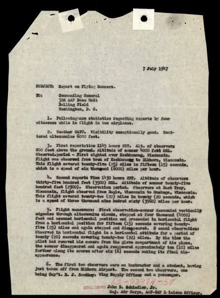 FBI 飛碟總卷 62-HQ-83894 Section 2 — 第 21 頁