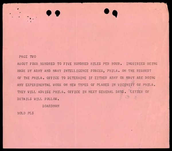 FBI 飛碟總卷 62-HQ-83894 Section 3 — 第 121 頁