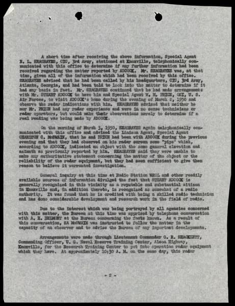 FBI 飛碟總卷 62-HQ-83894 Section 5 — 第 91 頁