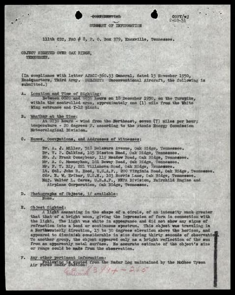 FBI 飛碟總卷 62-HQ-83894 Section 6 — 第 101 頁