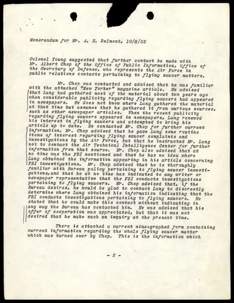 FBI 飛碟總卷 62-HQ-83894 Section 7 — 第 92 頁