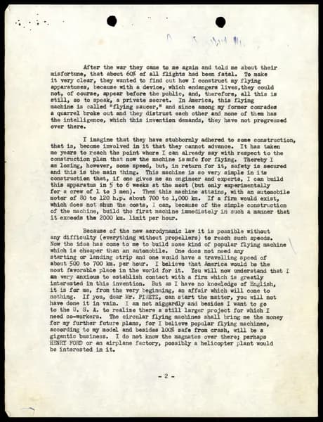 FBI 飛碟總卷 62-HQ-83894 Section 7 — 第 175 頁