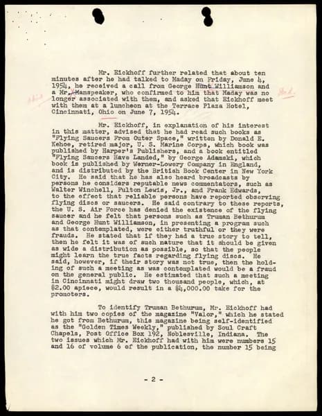 FBI 飛碟總卷 62-HQ-83894 Section 8 — 第 6 頁