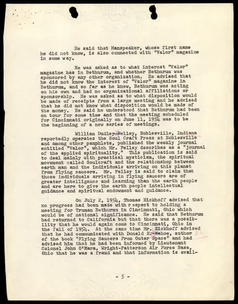 FBI 飛碟總卷 62-HQ-83894 Section 8 — 第 9 頁