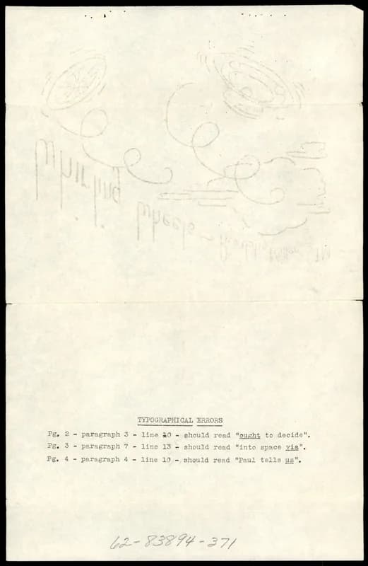 FBI 飛碟總卷 62-HQ-83894 Section 8 — 第 159 頁