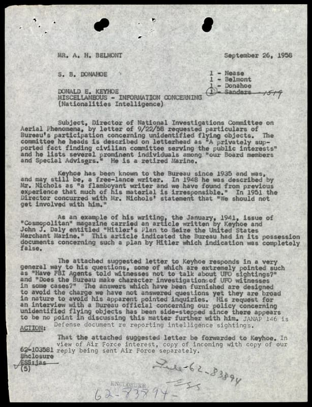 FBI 飛碟總卷 62-HQ-83894 Section 9 — 第 45 頁