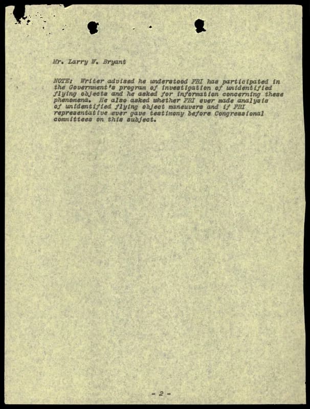 FBI 飛碟總卷 62-HQ-83894 Section 9 — 第 88 頁