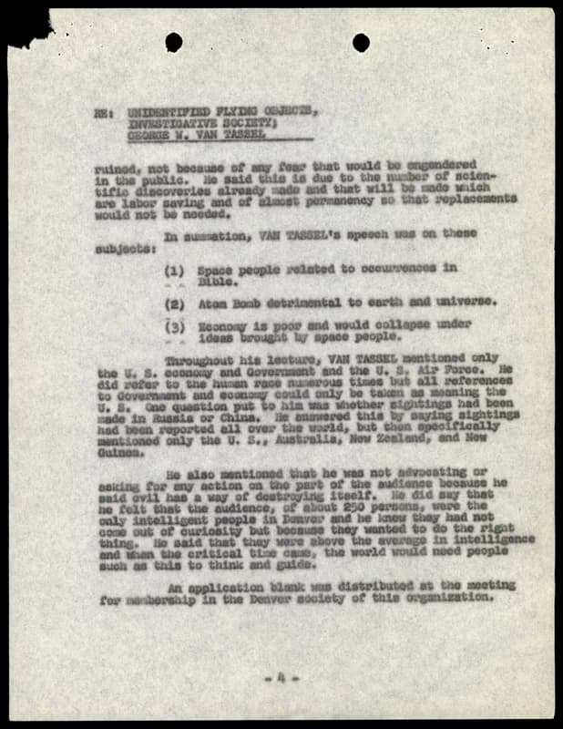 FBI 飛碟總卷 62-HQ-83894 Section 9 — 第 159 頁