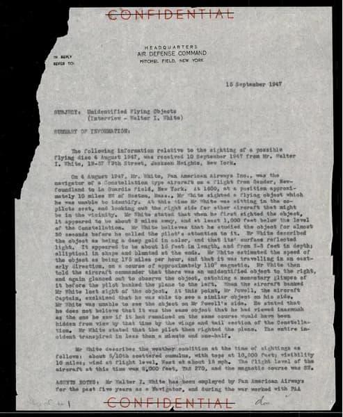 FBI 飛碟總卷 62-HQ-83894 — Serial 130 — 第 2 頁