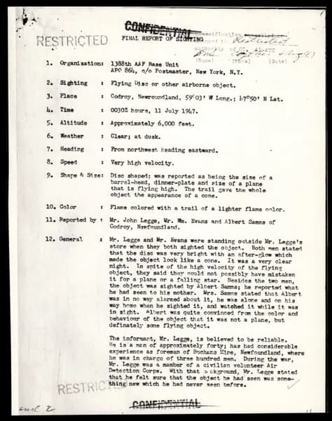FBI 飛碟總卷 62-HQ-83894 — Serial 130 — 第 19 頁