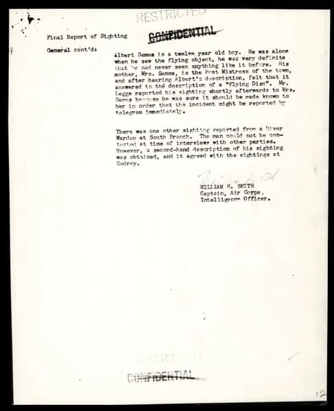 FBI 飛碟總卷 62-HQ-83894 — Serial 130 — 第 20 頁