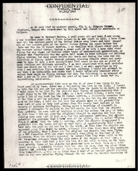 FBI 飛碟總卷 62-HQ-83894 — Serial 130 — 第 39 頁