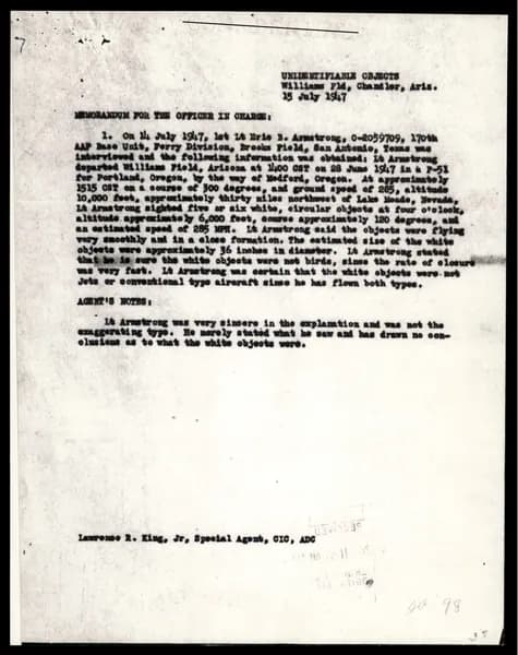 FBI 飛碟總卷 62-HQ-83894 — Serial 130 — 第 47 頁