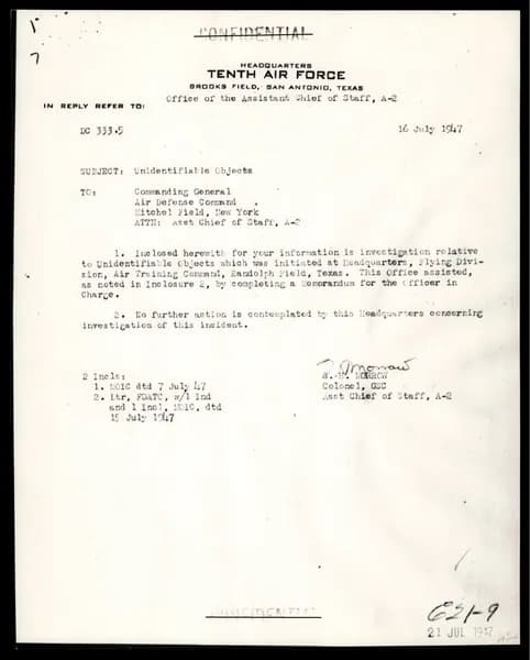FBI 飛碟總卷 62-HQ-83894 — Serial 130 — 第 51 頁