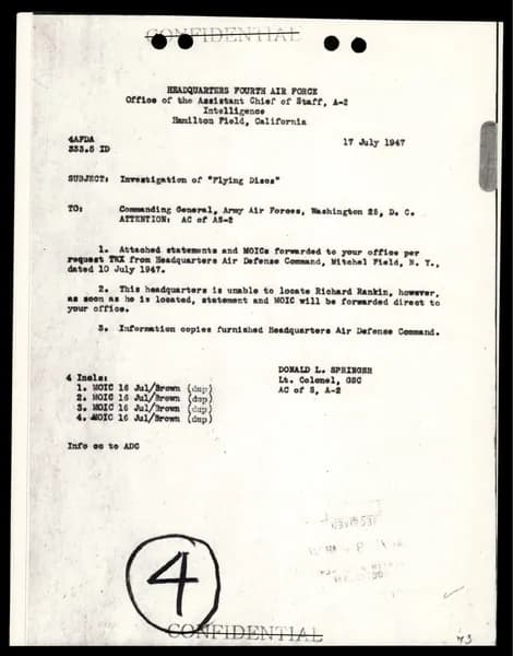 FBI 飛碟總卷 62-HQ-83894 — Serial 130 — 第 84 頁