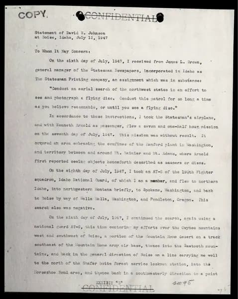 FBI 飛碟總卷 62-HQ-83894 — Serial 130 — 第 86 頁