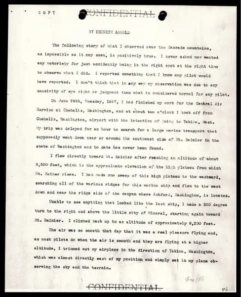 FBI 飛碟總卷 62-HQ-83894 — Serial 130 — 第 97 頁