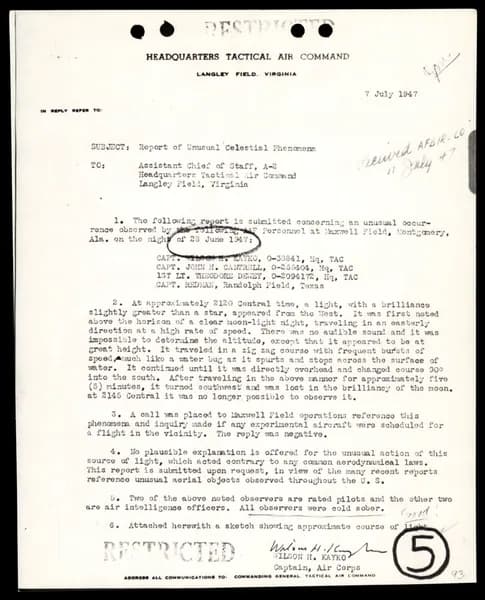 FBI 飛碟總卷 62-HQ-83894 — Serial 130 — 第 104 頁