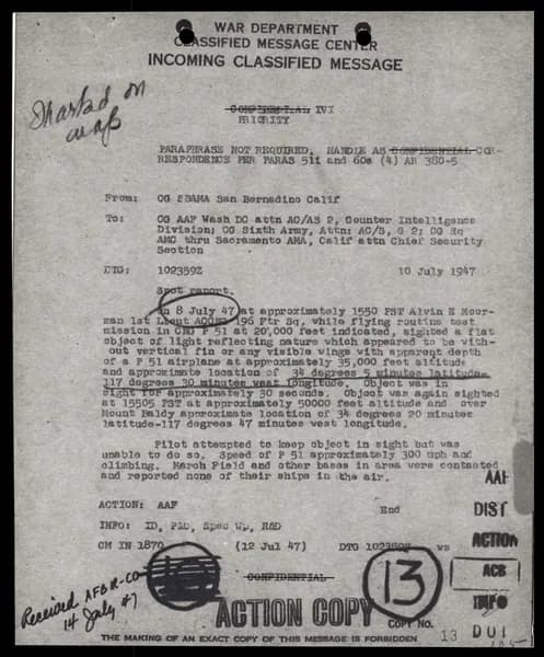 FBI 飛碟總卷 62-HQ-83894 — Serial 130 — 第 116 頁