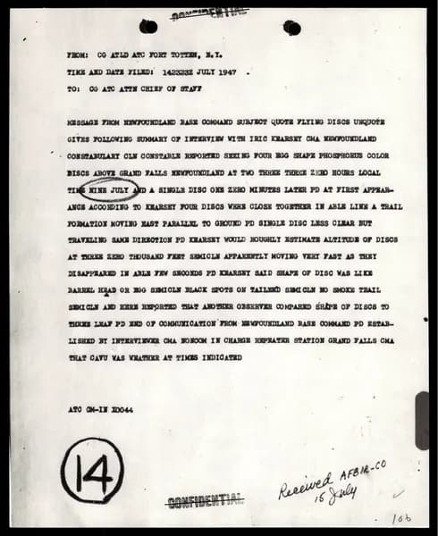 FBI 飛碟總卷 62-HQ-83894 — Serial 130 — 第 118 頁