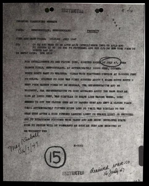 FBI 飛碟總卷 62-HQ-83894 — Serial 130 — 第 119 頁
