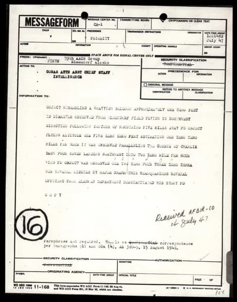 FBI 飛碟總卷 62-HQ-83894 — Serial 130 — 第 120 頁