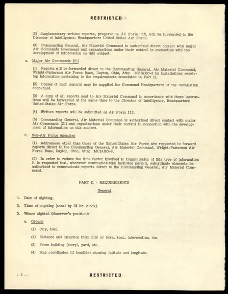 FBI 飛碟總卷 62-HQ-83894 — Serial 164 — 第 11 頁