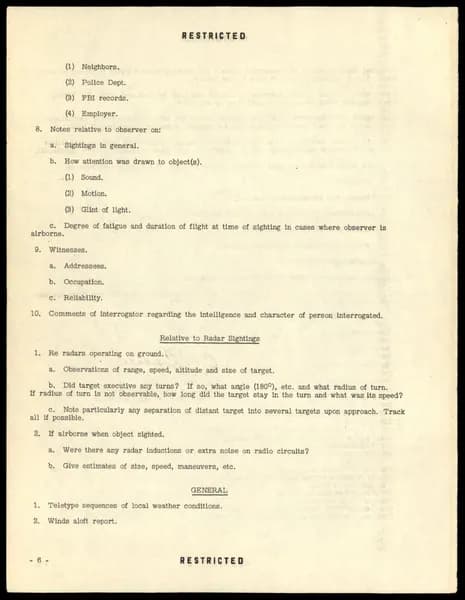 FBI 飛碟總卷 62-HQ-83894 — Serial 164 — 第 39 頁