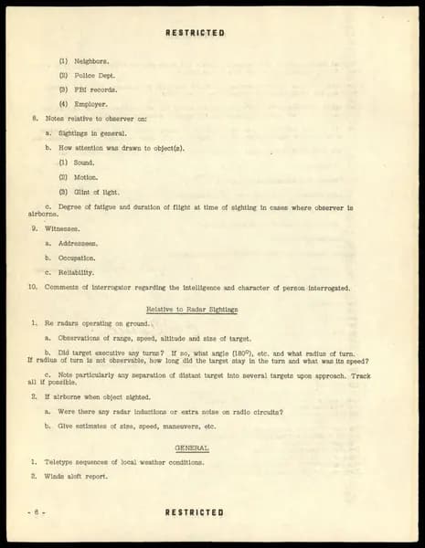 FBI 飛碟總卷 62-HQ-83894 — Serial 164 — 第 71 頁