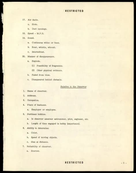 FBI 飛碟總卷 62-HQ-83894 — Serial 164 — 第 78 頁