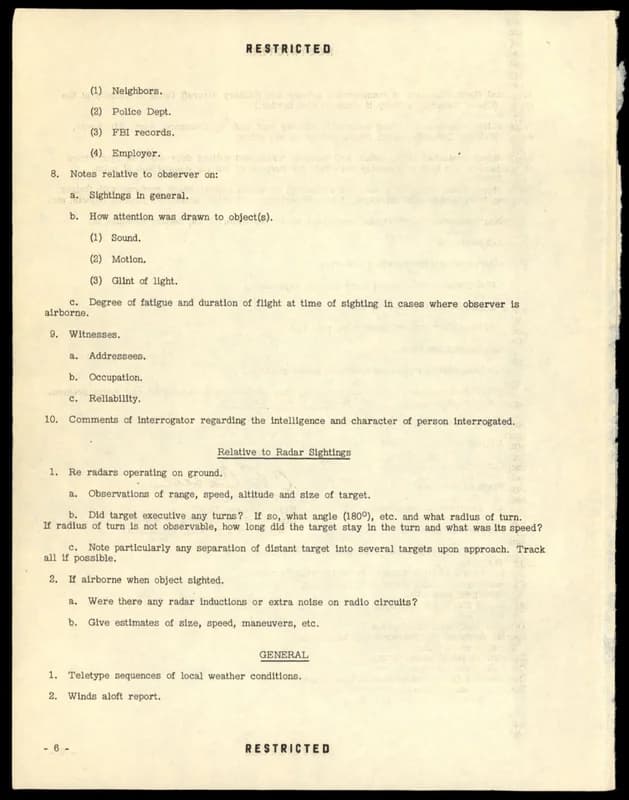 FBI 飛碟總卷 62-HQ-83894 — Serial 164 — 第 79 頁