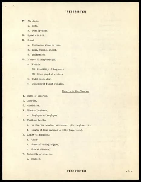 FBI 飛碟總卷 62-HQ-83894 — Serial 164 — 第 86 頁