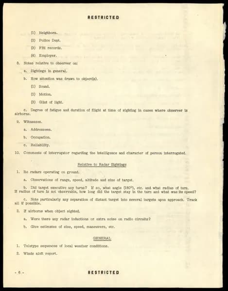 FBI 飛碟總卷 62-HQ-83894 — Serial 164 — 第 95 頁