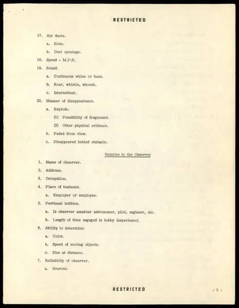 FBI 飛碟總卷 62-HQ-83894 — Serial 164 — 第 102 頁