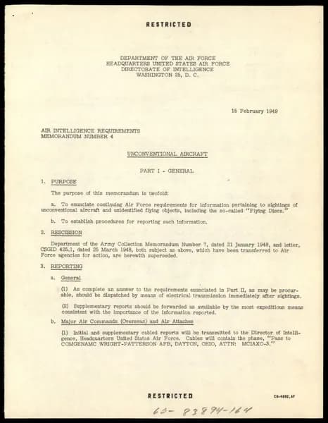 FBI 飛碟總卷 62-HQ-83894 — Serial 164 — 第 114 頁