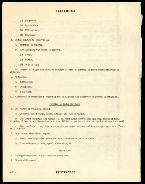 FBI 飛碟總卷 62-HQ-83894 — Serial 164 — 第 127 頁