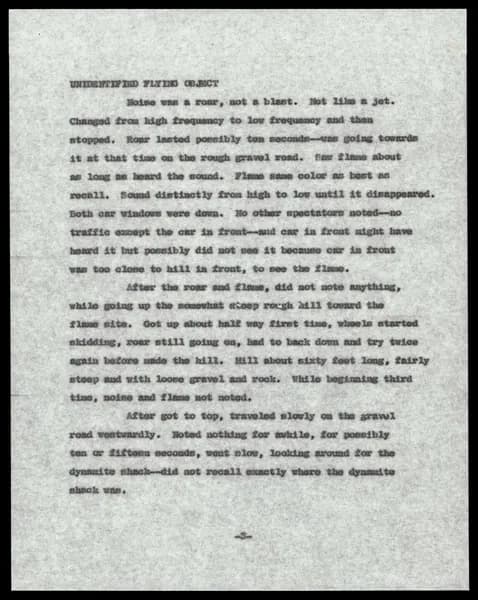 FBI 飛碟總卷 62-HQ-83894 — Serial 438 — 第 20 頁