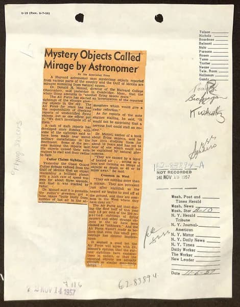 FBI 飛碟總卷 62-HQ-83894 — 附件 Sub-A — 第 12 頁