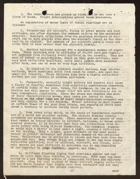 FBI 飛碟總卷 62-HQ-83894 — 附件 Sub-A — 第 22 頁