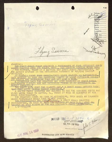 FBI 飛碟總卷 62-HQ-83894 — 附件 Sub-A — 第 54 頁